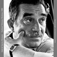 Gabriel Garcia Marquez at Moscow Film Festiwal 1980